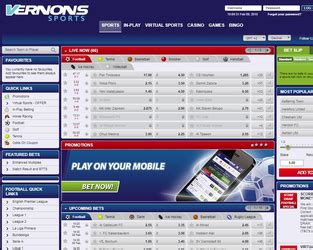 vernons sports betting